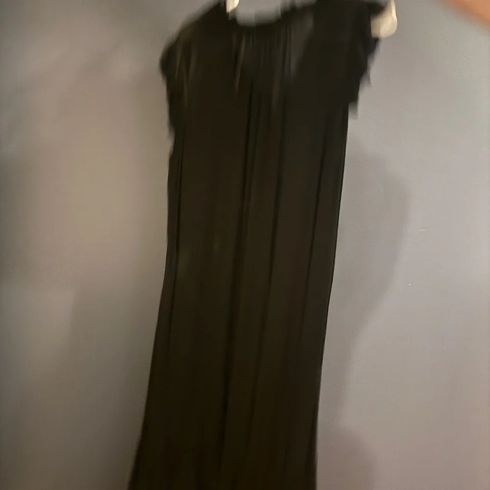 Banana Republic Black Midi Dress - Picture 3 of 5
